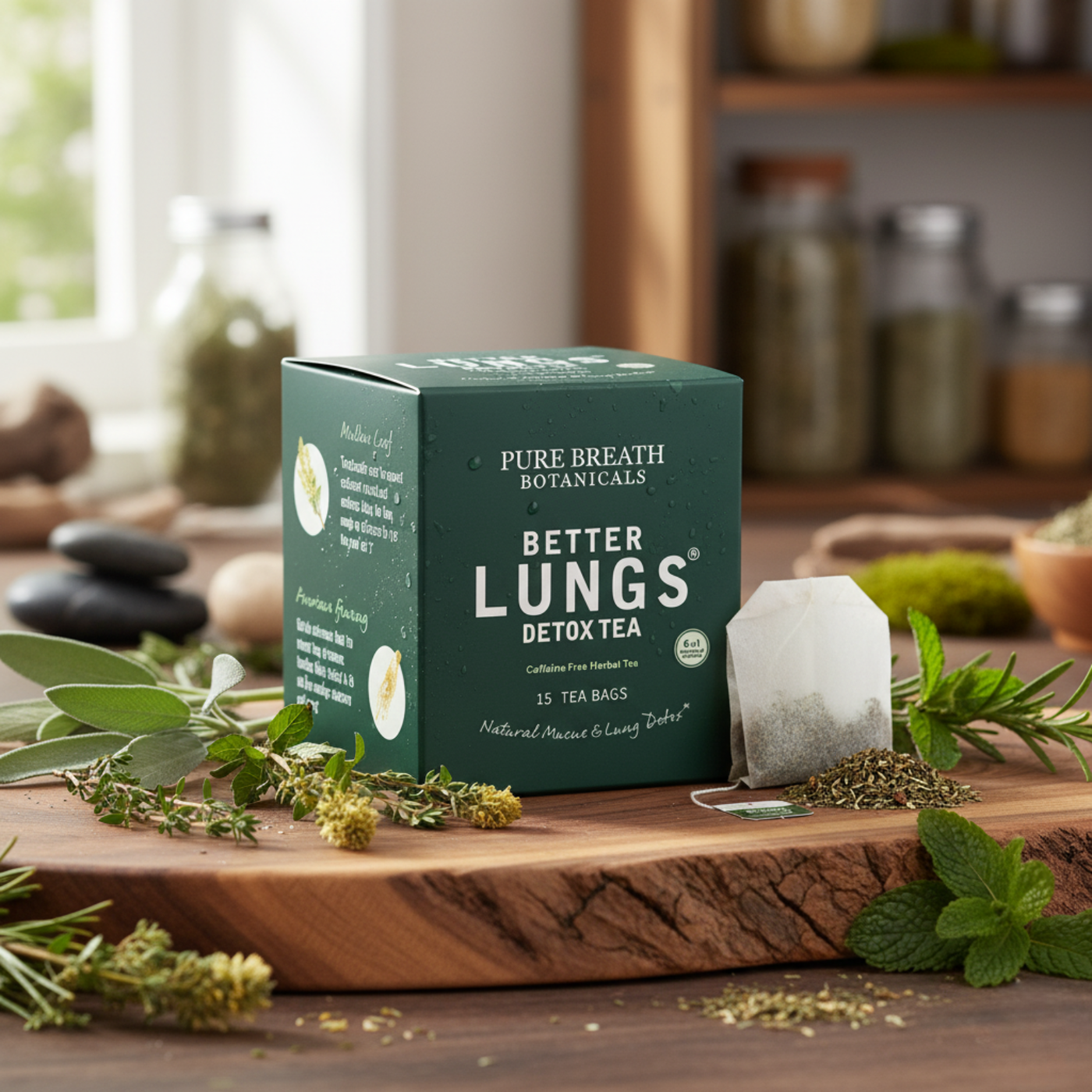 Better Lungs® Mullein Detox Tea