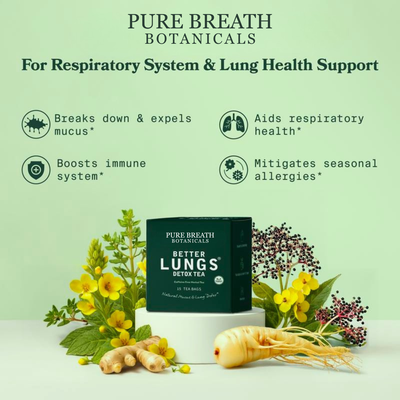 Better Lungs® Mullein Detox Tea