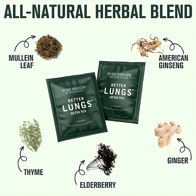 Better Lungs® Mullein Detox Tea