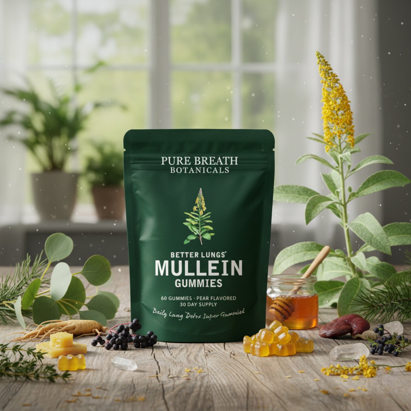 Better Lungs® Mullein Detox Gummies