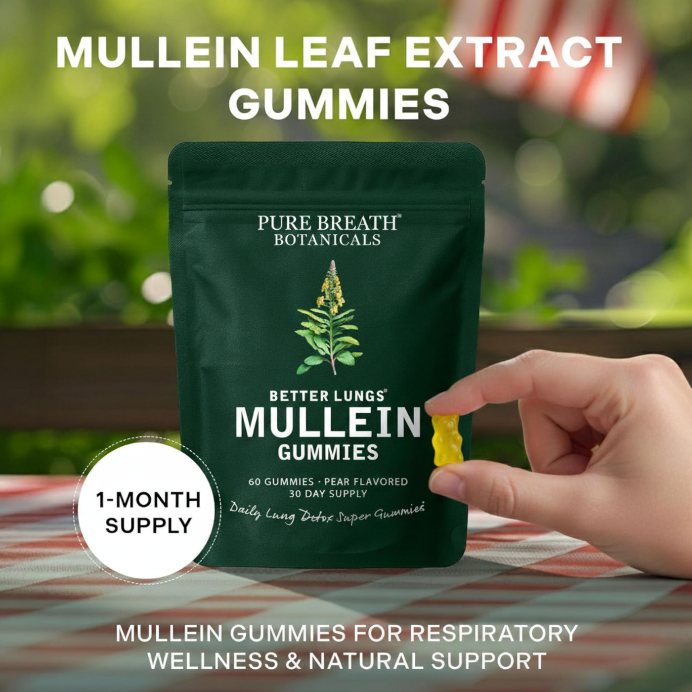 Better Lungs® Mullein Detox Gummies